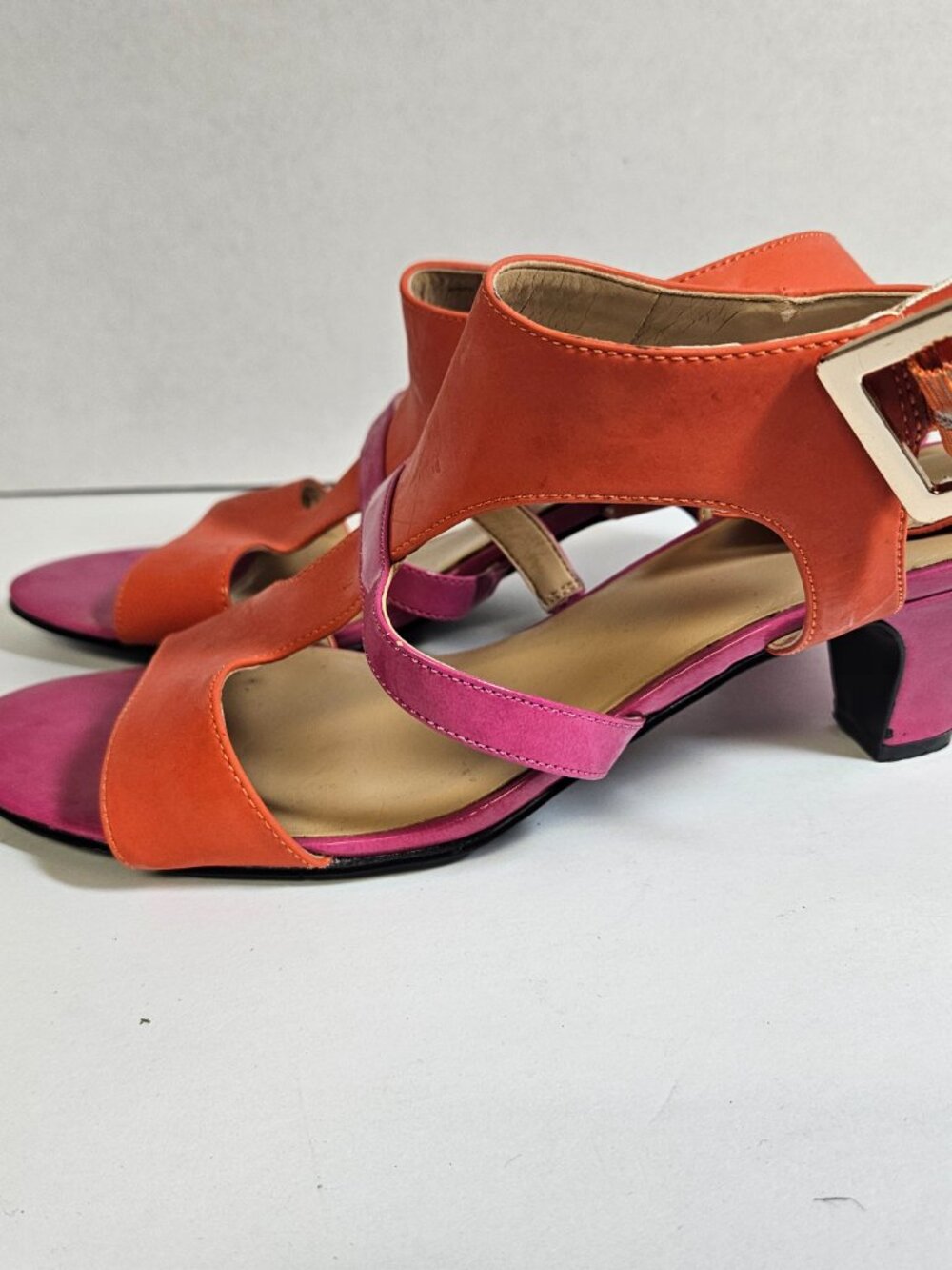 Nine West Patent Leather Sandal Heel - Picture 4 of 16